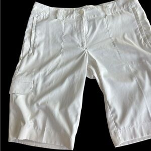 White Cargo Shorts Nike Dry Fit